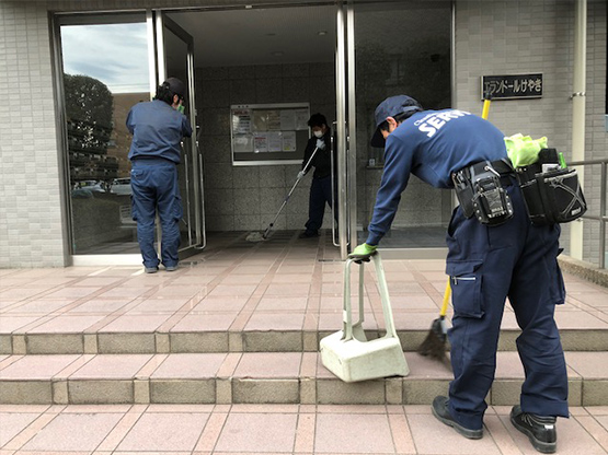 日常清掃・ごみ集積所管理